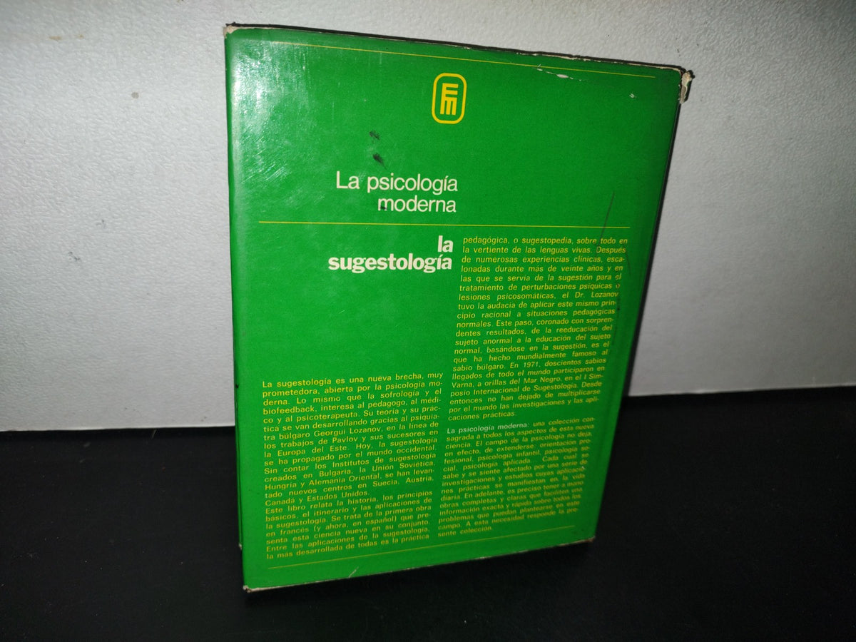 84- La Psicología Moderna. La Sugestología - Bagriana Belanger - 1979