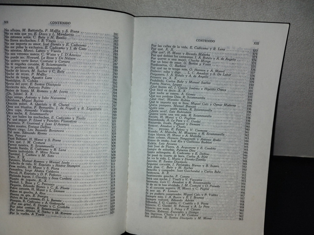 212- El Tango. Compilación De Federico Castañedo - Editora Latino Americana. Primera Edición 1966