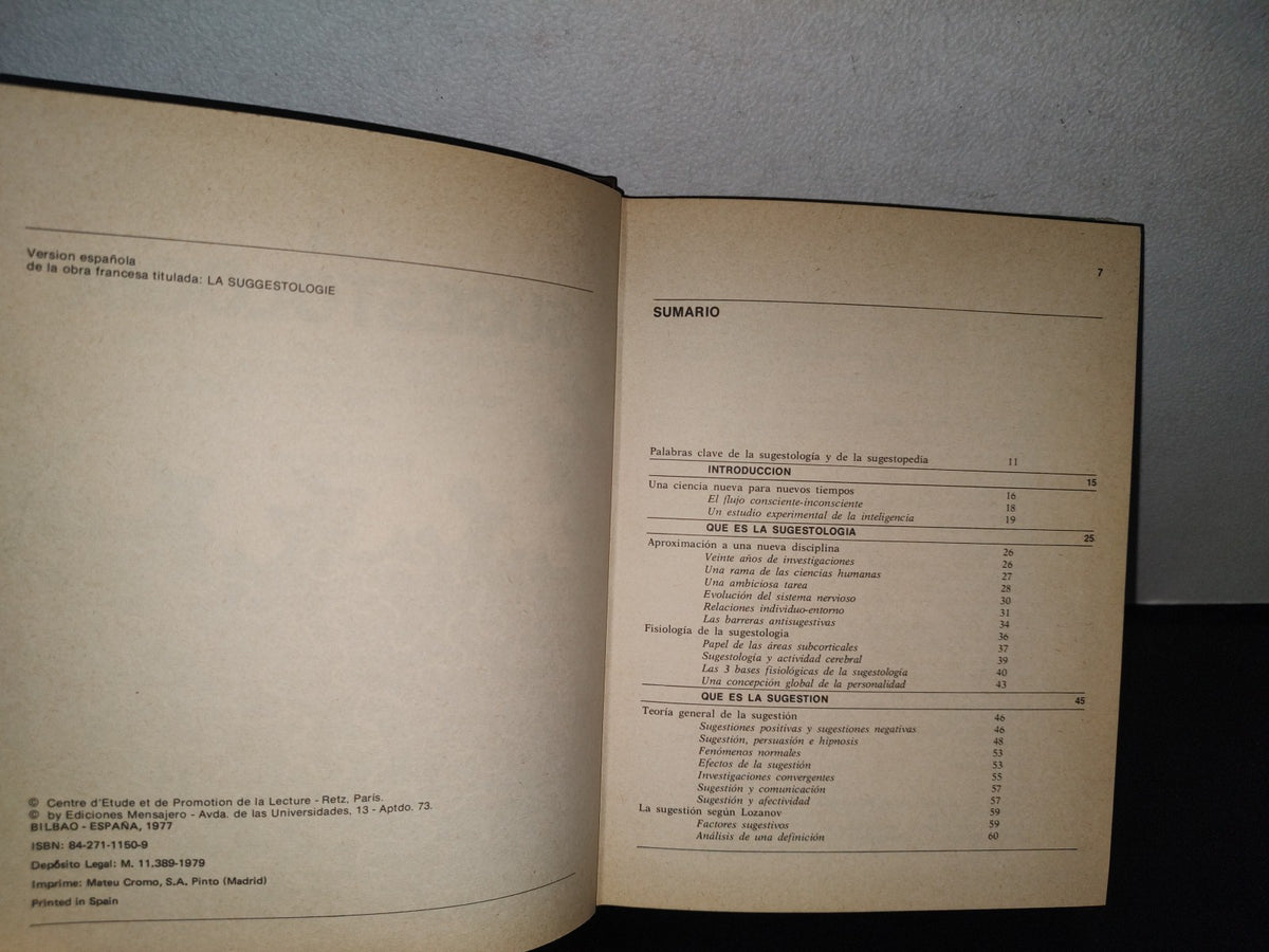 84- La Psicología Moderna. La Sugestología - Bagriana Belanger - 1979