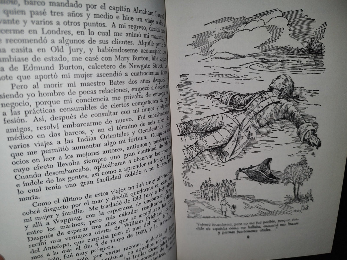 63- Clásicos Juveniles. Viajes De Gulliver - Jonathan Swift - Primera Edición 1967