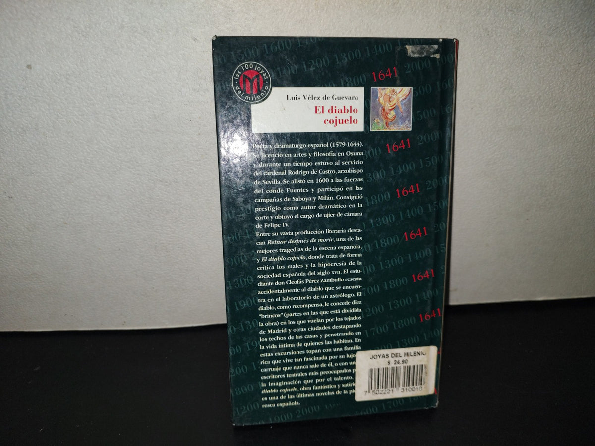 201- El Diablo Cojuelo - Luis Vélez De Guevara. Las 100 Joyas Del Mlenio - 1999