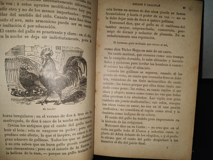 64- Los Animales De Corral - Alberto Larbalétrier - Paris, Garnier Hermanos, Libreros-Editores, 1887