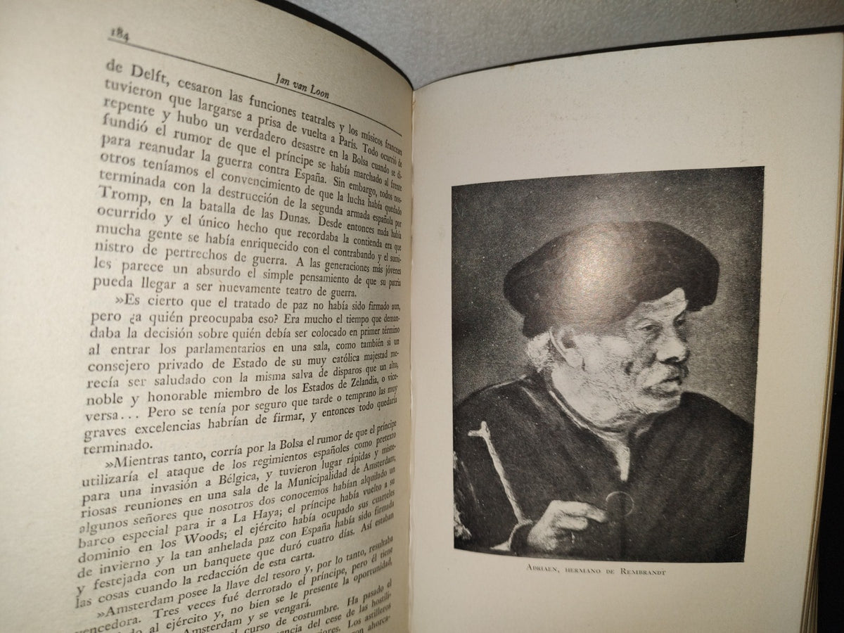 75- Rembrandt - Jan Van Loon - Espasa-Calpe Argentina, S. A.  Buenos Aires, 1946