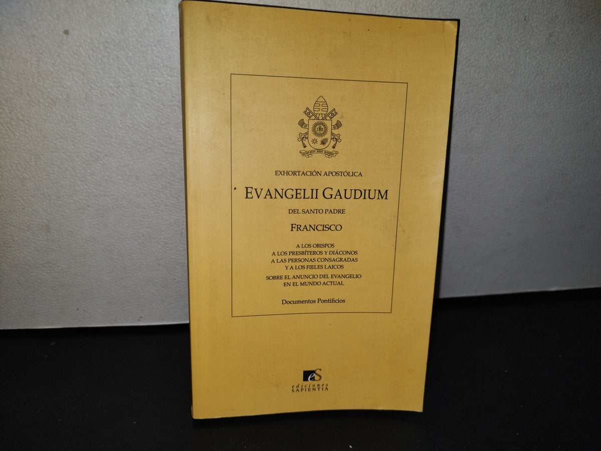 64- Exhortación Apostólica. Evangelii Gaudium Del Santo Padre Francisco. Documentos Pontificios