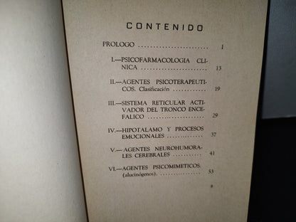 59- Psicofarmacología Y Agentes Psicoterapéuticos. La Quimioterapia De Los Padecimientos Mentales - Dr. Armando Ruiz Sánchez - Firmado
