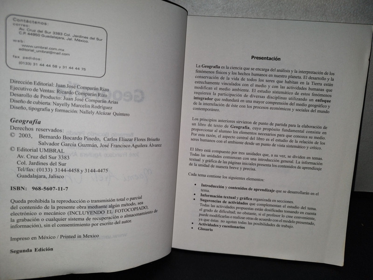 68- Geografía - Bernardo Bocado Pinedo