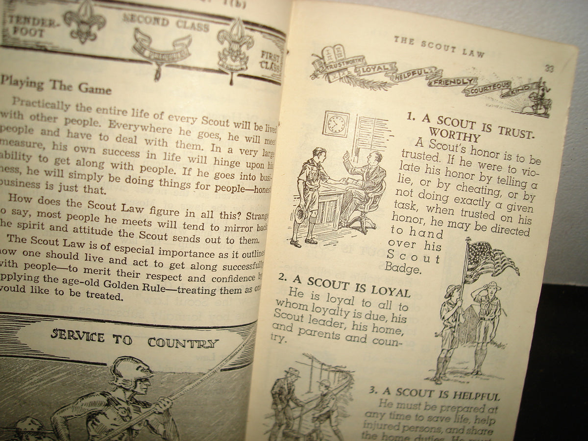 169- Antiguo Libro De Boy Scouts. Handbook For Boys. Boy Scouts Of America - 1945