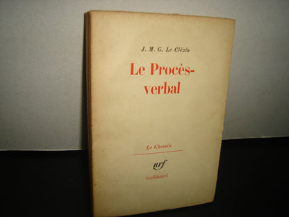 3- Francés - Le Proces-Verbal - J. M. G. Le Clézio