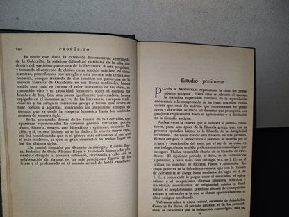 87-2- Los Clásicos. Aristóteles. Obras Filosóficas - Editorial Cumbre, S. A. - México 1981
