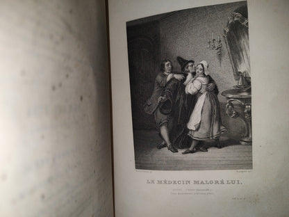 59- Obras Completas De Molière: ŒUvres Complètes De Molière. Par Auger. - Paris, Furne Et Cie. Libraires Éditeurs - 1851