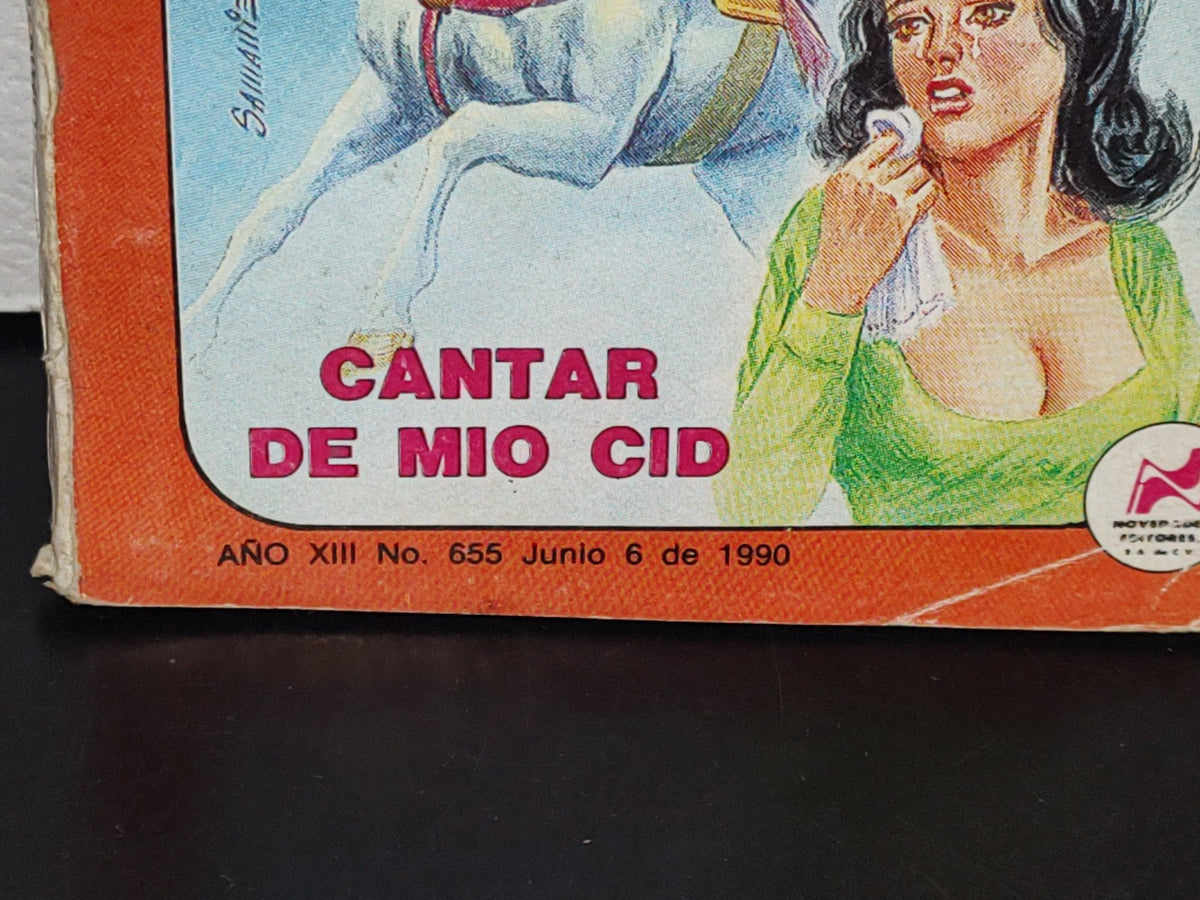 114- Novelas Inmortales. Cantar De Mio Cid. Año Xiii, No. 655, Junio 1990