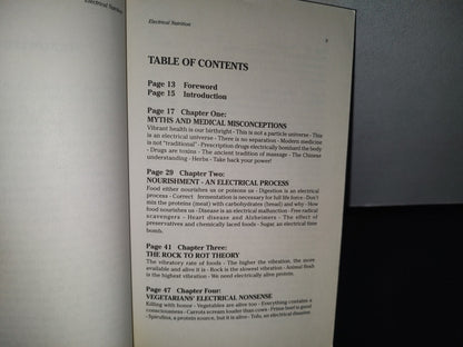 84- Electrical Nutrition - Denie & Shelley Hiestand - 1999
