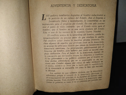 63- ¿Subsistirá La Democracia? - Rev. John A. Rian Y Otros - 1947