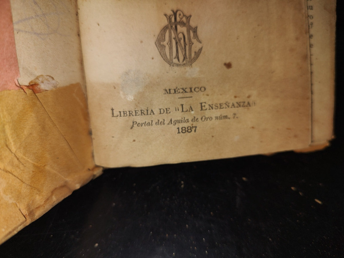 60- El Amigo De Los Niños - Abate Sabatie - México, Librería De ”La Enseñanza” - 1887