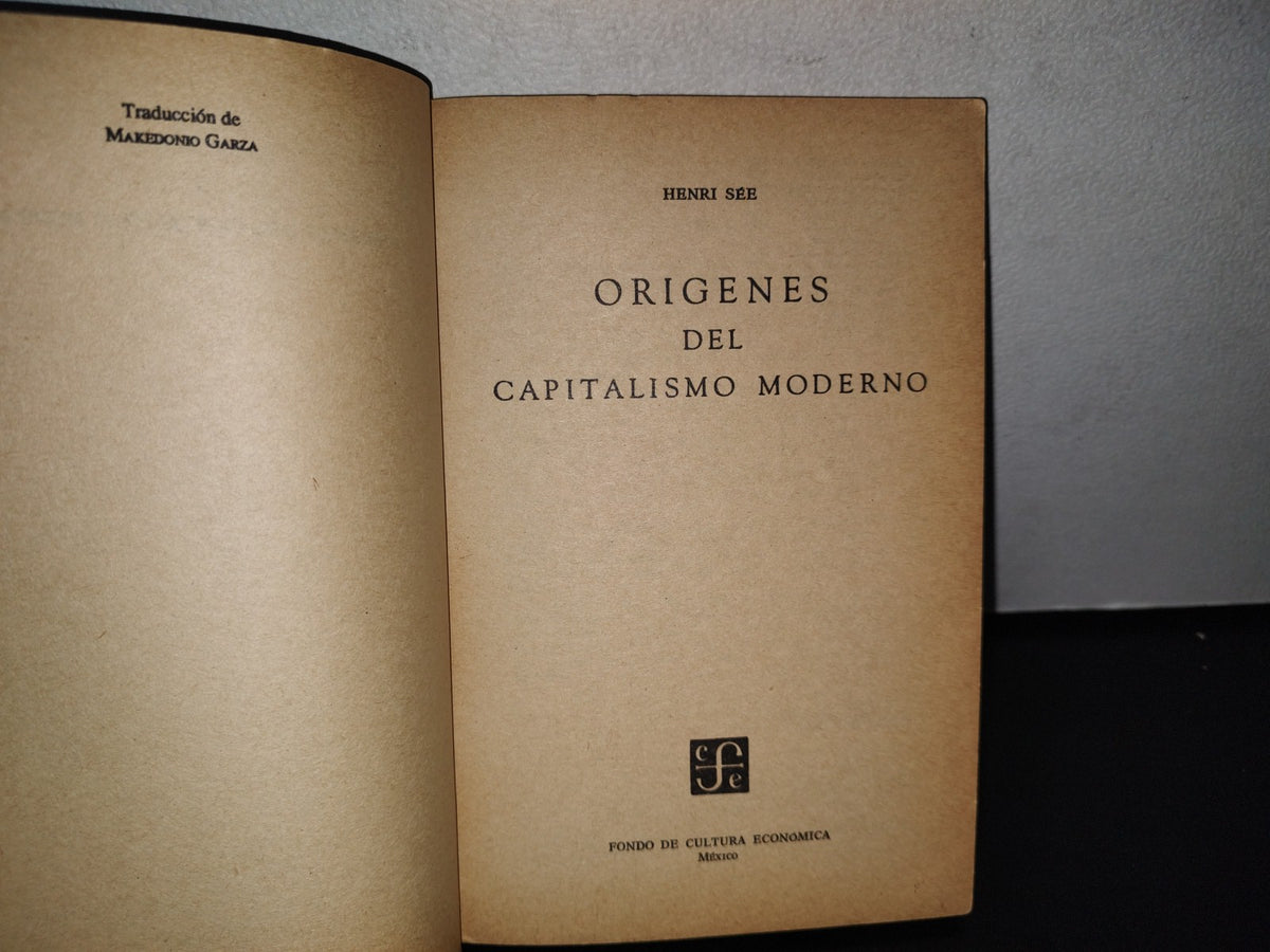 90- Orígenes Del Capitalismo Moderno - Henri Sée