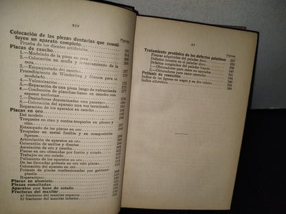 59- Antiguo Libro De Odontología: Atlas Y Tratado De Prótesis Dental Y Bucal - Gustavo Preiswerk - Madrid, Librería Académica, 1923