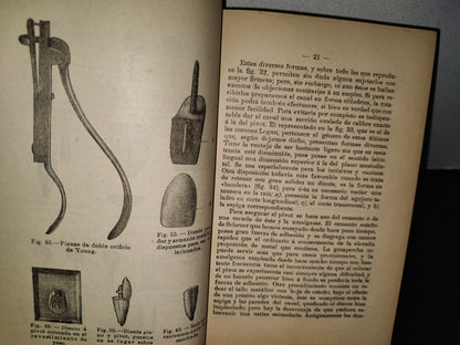 59- Antiguo Libro De Odontología: Atlas Y Tratado De Prótesis Dental Y Bucal - Gustavo Preiswerk - Madrid, Librería Académica, 1923