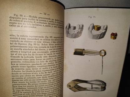 59- Antiguo Libro De Odontología: Atlas Y Tratado De Prótesis Dental Y Bucal - Gustavo Preiswerk - Madrid, Librería Académica, 1923