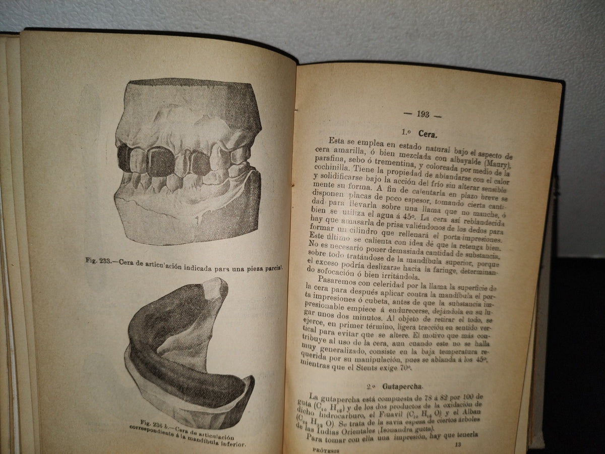 59- Antiguo Libro De Odontología: Atlas Y Tratado De Prótesis Dental Y Bucal - Gustavo Preiswerk - Madrid, Librería Académica, 1923