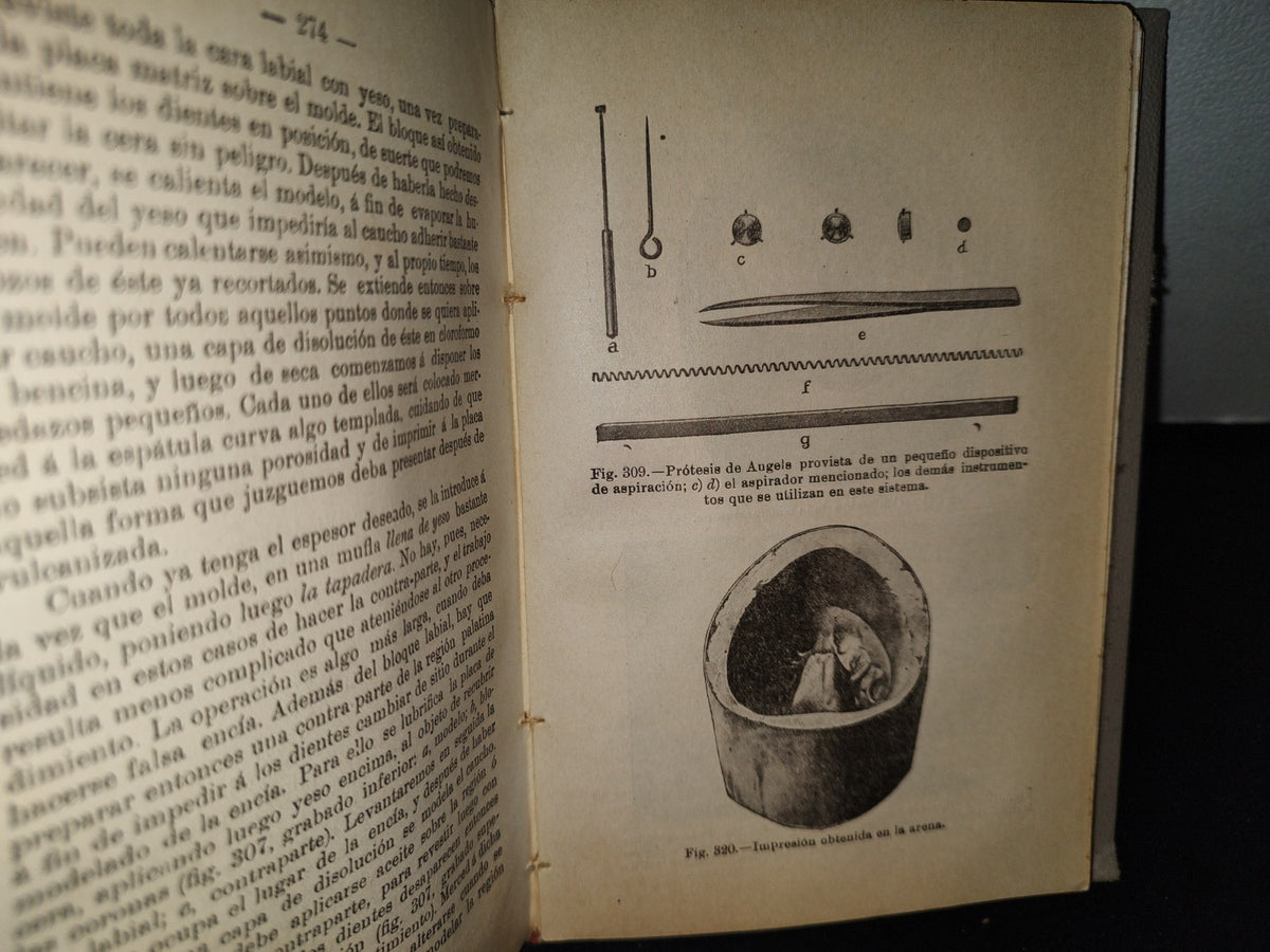 59- Antiguo Libro De Odontología: Atlas Y Tratado De Prótesis Dental Y Bucal - Gustavo Preiswerk - Madrid, Librería Académica, 1923