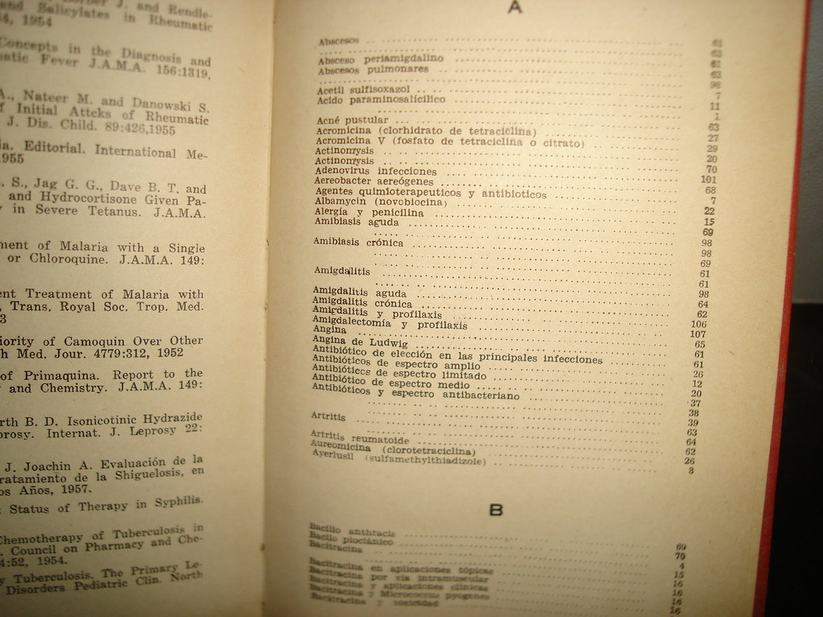 21- Antibióticos - Dr. Pagola - 1959