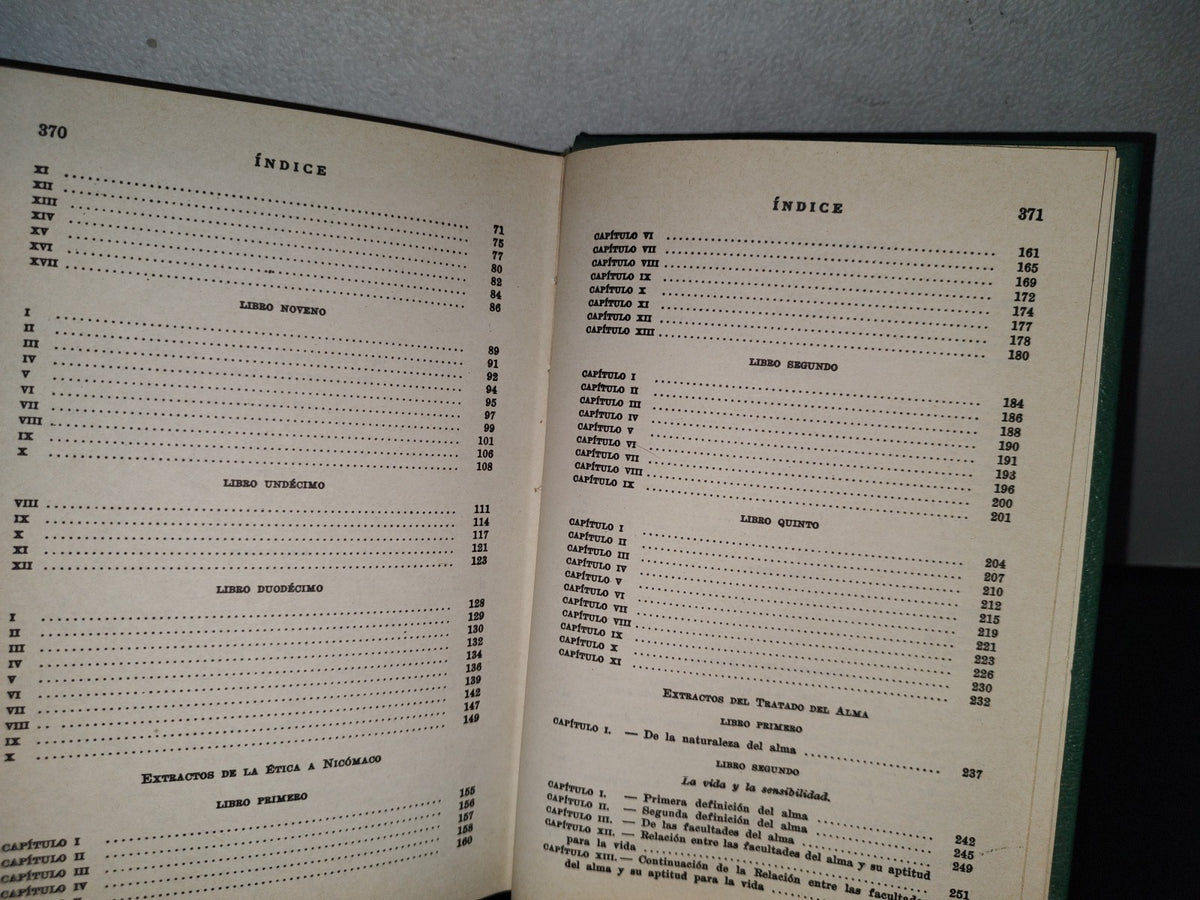 87-2- Los Clásicos. Aristóteles. Obras Filosóficas - Editorial Cumbre, S. A. - México 1981