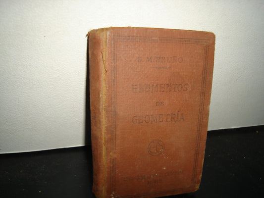 171- Elementos De Geometría - G. M. Bruño - 1936