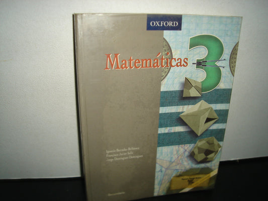 1- Matemáticas 3. Ignacio Barradas Bribiesca - OXFORD