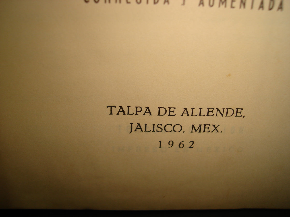 160- Historia De Nuestra Señora Del Rosario De Talpa - Pbro. Manuel Carrillo Dueñas - Talpa De Allende, Jalisco, México, 1962