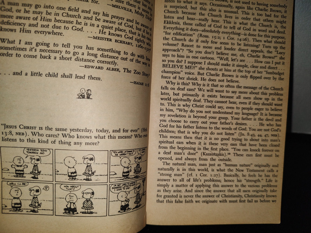 98- The Parables Of Peanuts - Robert L. Short - 1970