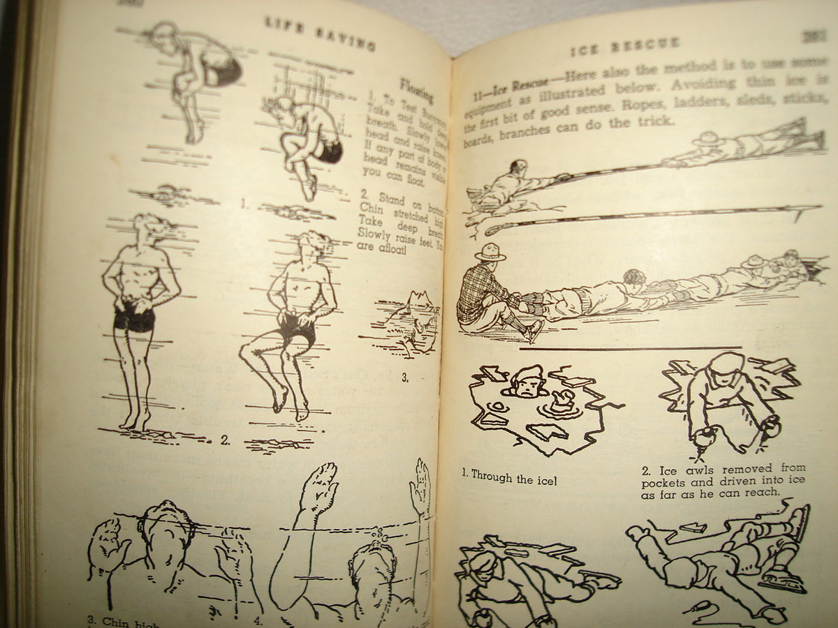 169- Antiguo Libro De Boy Scouts. Handbook For Boys. Boy Scouts Of America - 1945