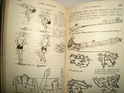 169- Antiguo Libro De Boy Scouts. Handbook For Boys. Boy Scouts Of America - 1945