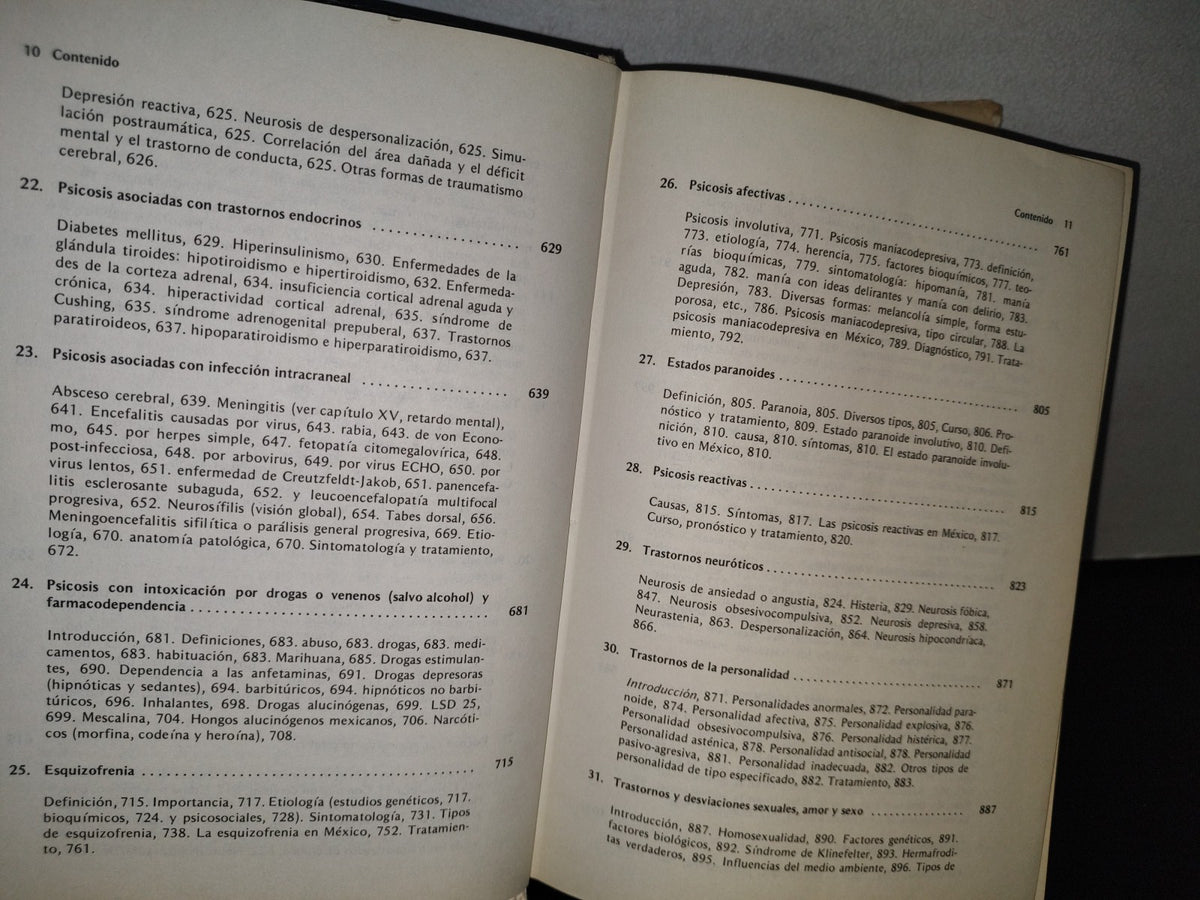 192- Fundamentos De Psiquiatría. Sedunda Edición - Agustín Caso Muñoz - 1982