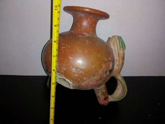 A2- Antiguo Jarrón De Barro - 80's - 90's