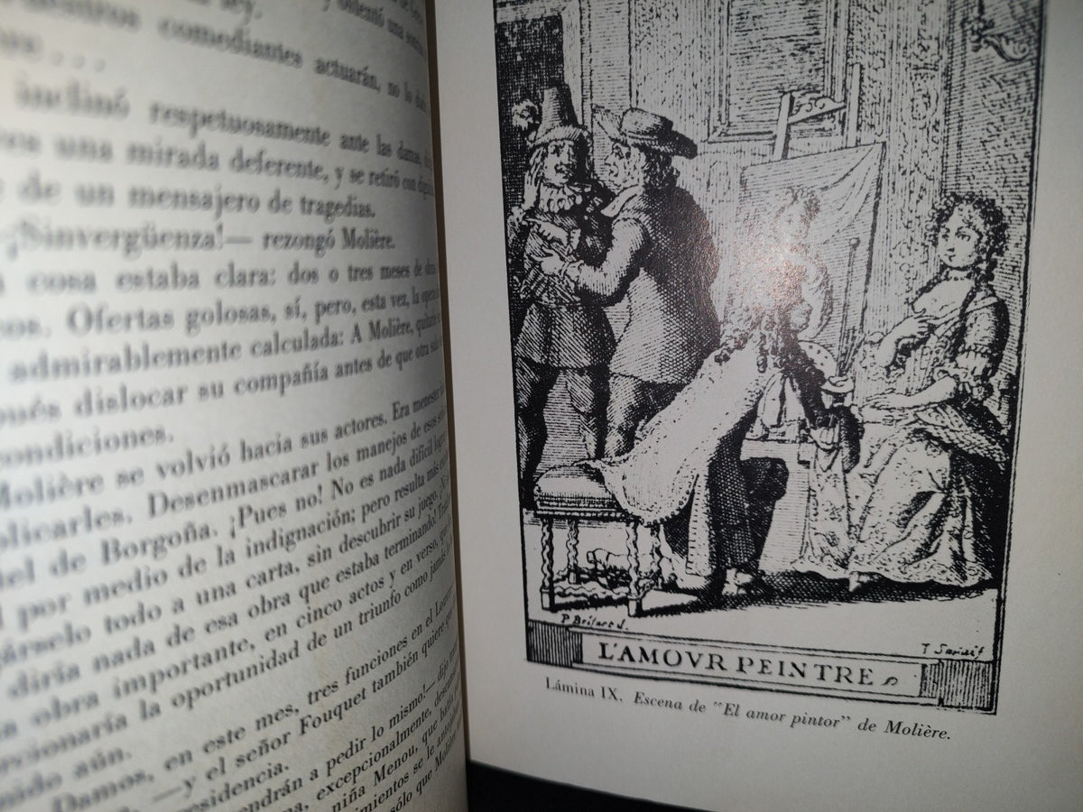 211- Vida Y Pasión Creadora De Moliere - Leon Thoorens - Primera Edición En Español - 1964