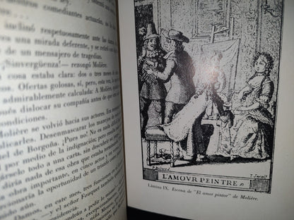 211- Vida Y Pasión Creadora De Moliere - Leon Thoorens - Primera Edición En Español - 1964
