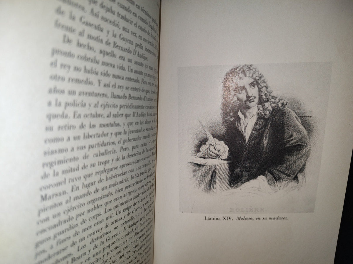 211- Vida Y Pasión Creadora De Moliere - Leon Thoorens - Primera Edición En Español - 1964