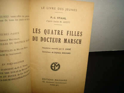 3- Francés - Les Quatre Filles Du Docteur Marsch - P. J. Stahl - 50'S