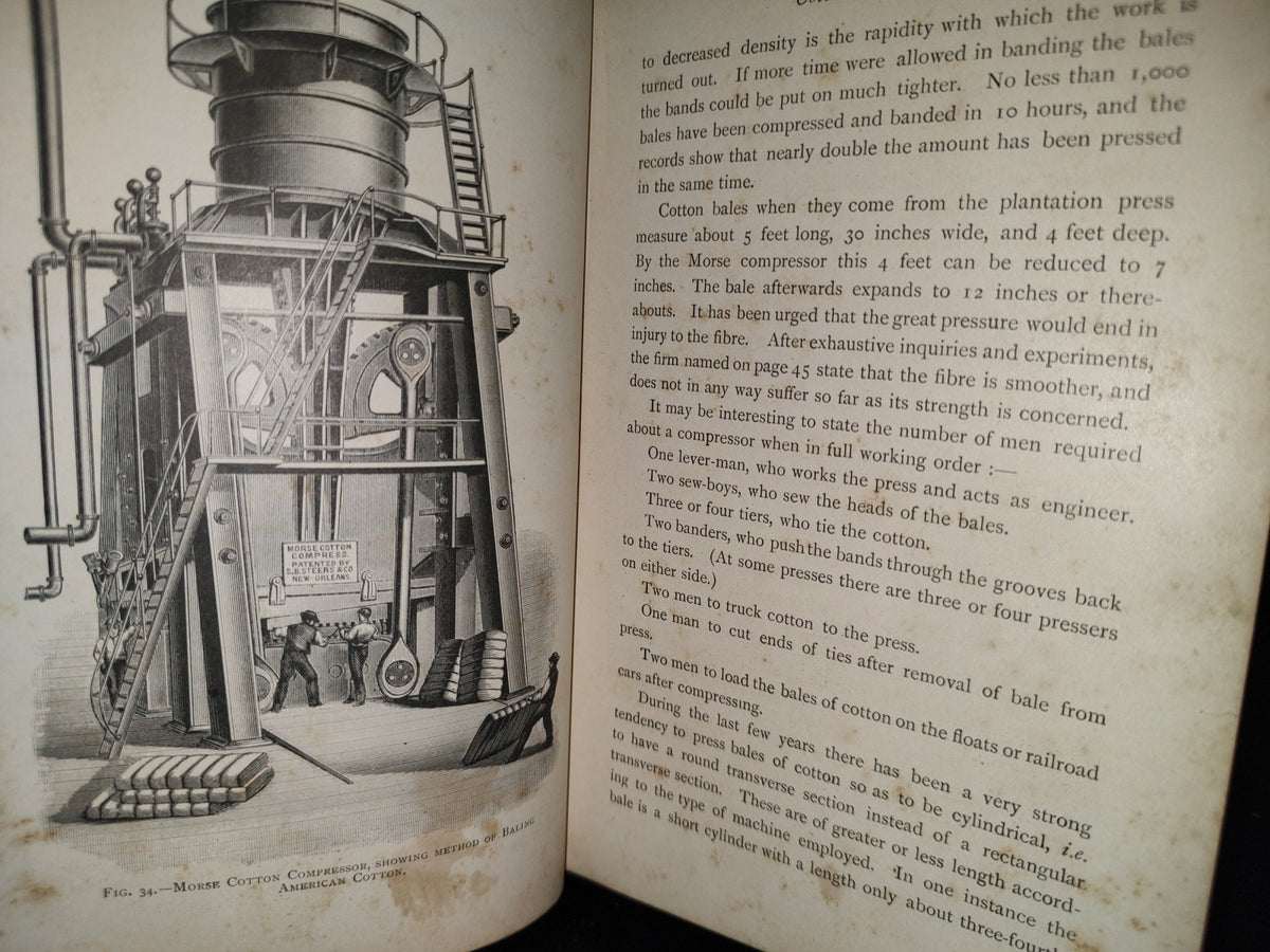 63- Hilatura De Algodón / Elementos Of Cotton Spinning - John Morris & F. Wilkinson - 1897