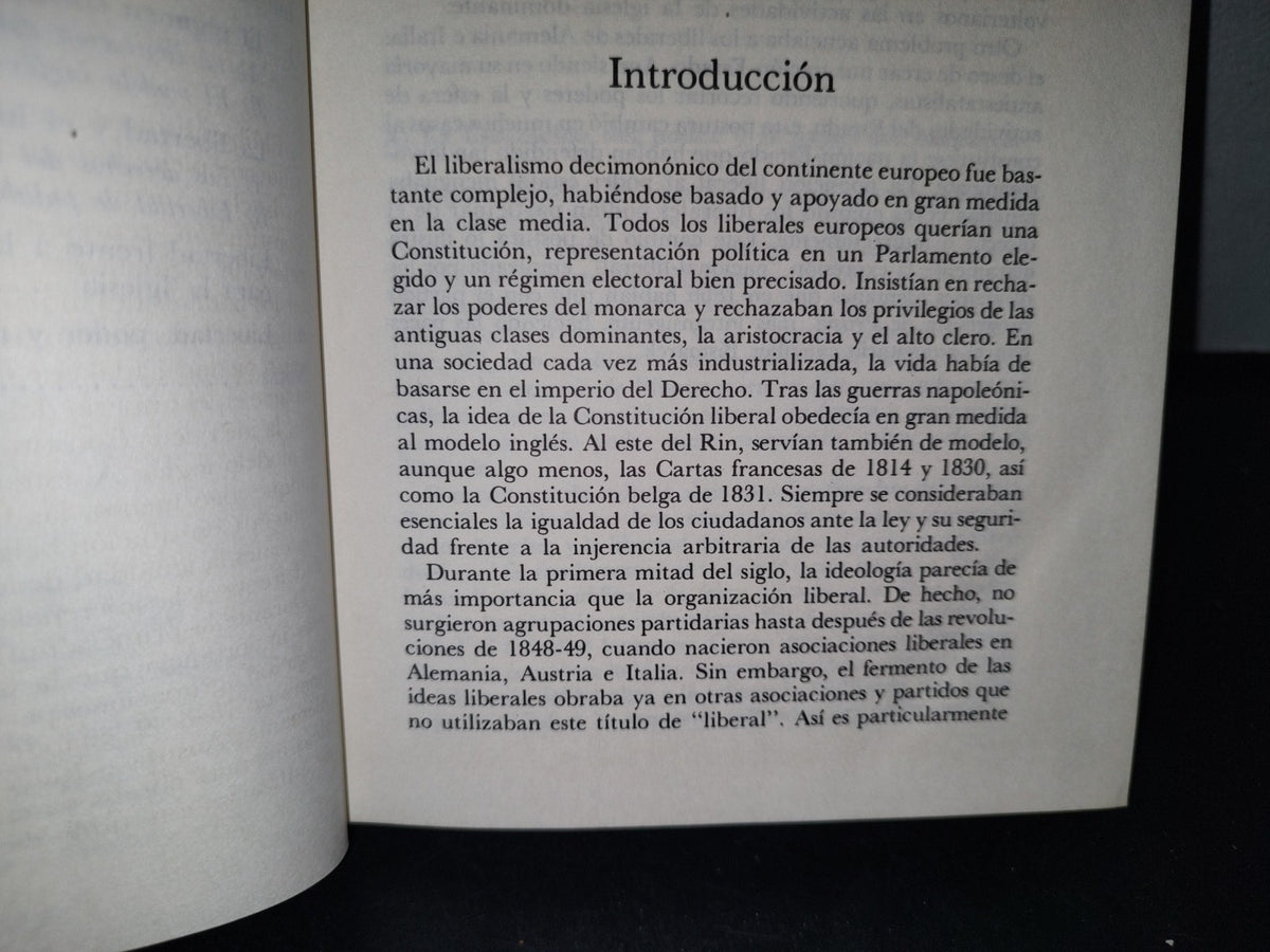 23- El Liberalismo En Occidente. Historia En Documentos Iv - E. K. Bramsted, K. J. Melhuish