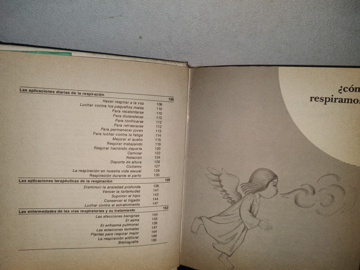 93- Saber Respirar Bien - Marie-France Elliott - Manuales Del Bienestar - 1980