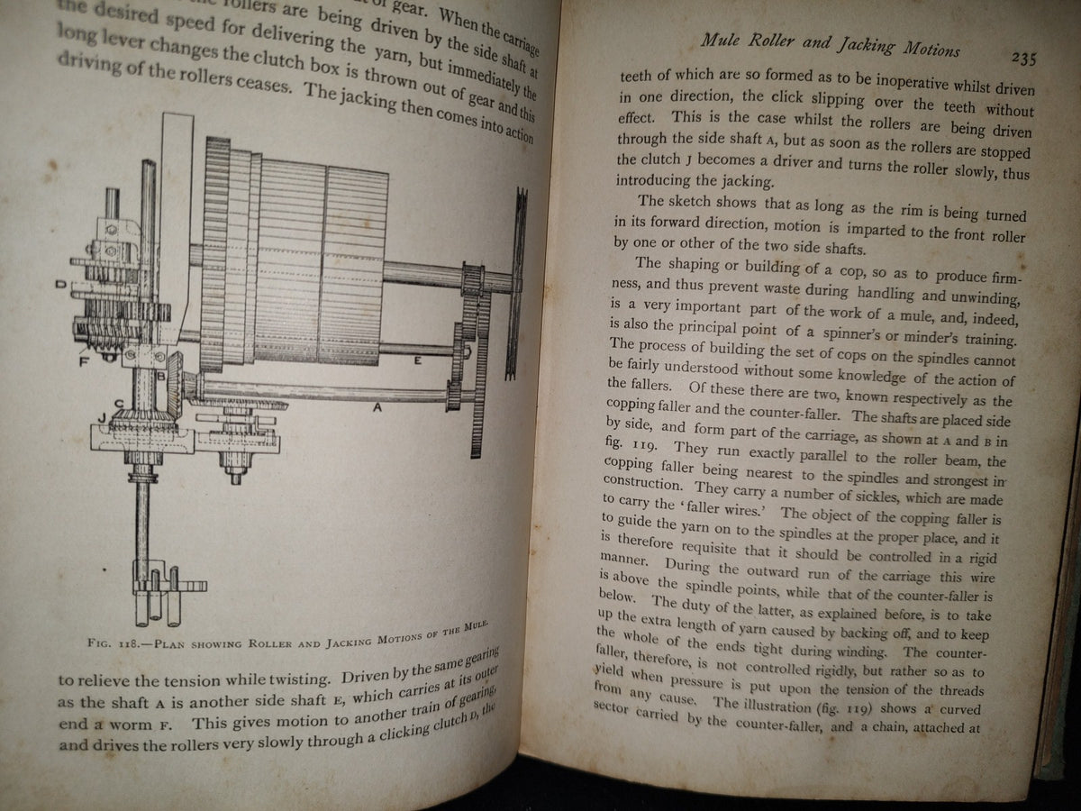 63- Hilatura De Algodón / Elementos Of Cotton Spinning - John Morris & F. Wilkinson - 1897