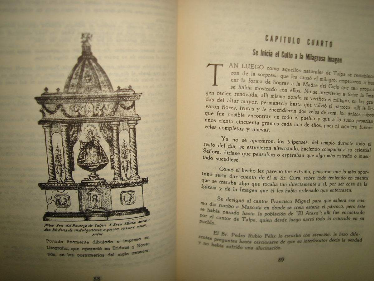 160- Historia De Nuestra Señora Del Rosario De Talpa - Pbro. Manuel Carrillo Dueñas - Talpa De Allende, Jalisco, México, 1962