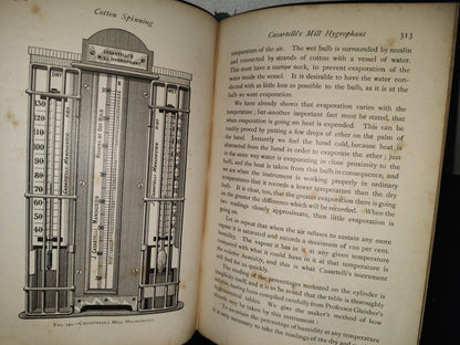 63- Hilatura De Algodón / Elementos Of Cotton Spinning - John Morris & F. Wilkinson - 1897