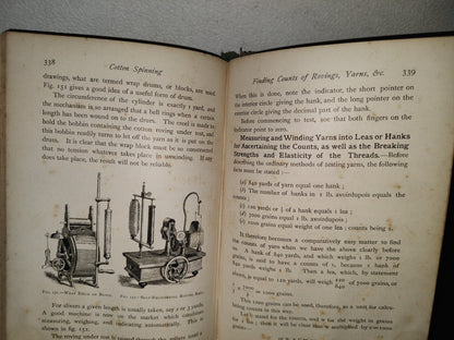 63- Hilatura De Algodón / Elementos Of Cotton Spinning - John Morris & F. Wilkinson - 1897