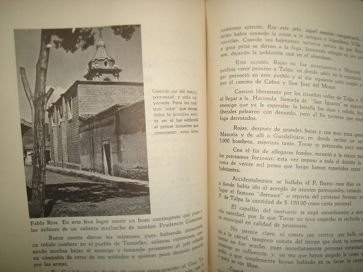 160- Historia De Nuestra Señora Del Rosario De Talpa - Pbro. Manuel Carrillo Dueñas - Talpa De Allende, Jalisco, México, 1962