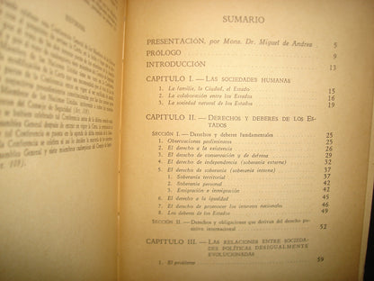 38- Código De Moral Internacional. Unión Internacional De Estudios Sociales - 1954