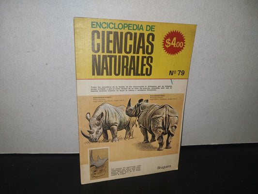 132- Fascículo: Enciclopedia De Ciencias Naturales. Bruguera. No. 79 - 1962