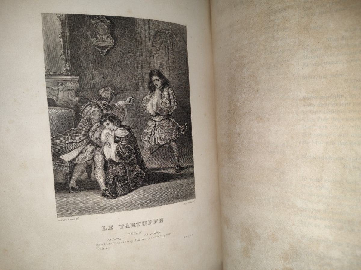 59- Obras Completas De Molière: ŒUvres Complètes De Molière. Par Auger. - Paris, Furne Et Cie. Libraires Éditeurs - 1851