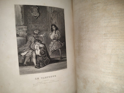 59- Obras Completas De Molière: ŒUvres Complètes De Molière. Par Auger. - Paris, Furne Et Cie. Libraires Éditeurs - 1851